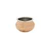 Stainless steel and hammered copper mini bowl cm 11