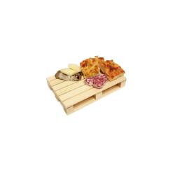 Wooden Pallet Plate 30x19 cm