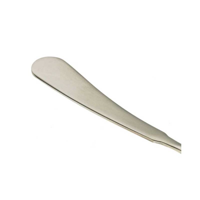 Stainless steel bar spoon with tab 17.12 inch