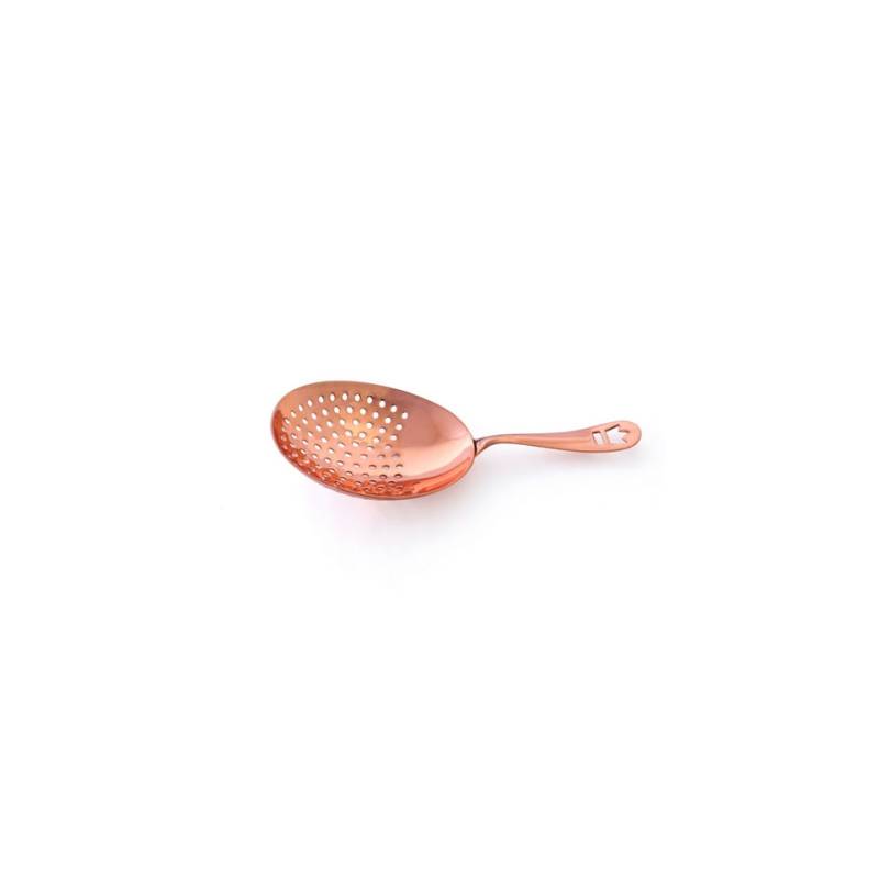 Sieb Sieb Premium Cocktail Kingdom kupferbeschichteter Edelstahl 16,5 cm