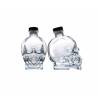 Glas-Totenkopf Flasche cl 70
