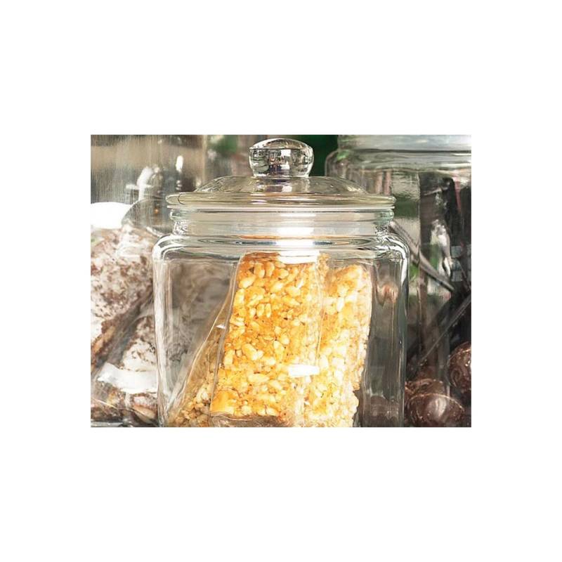 Barattolo Jar con coperchio in vetro lt 3,8
