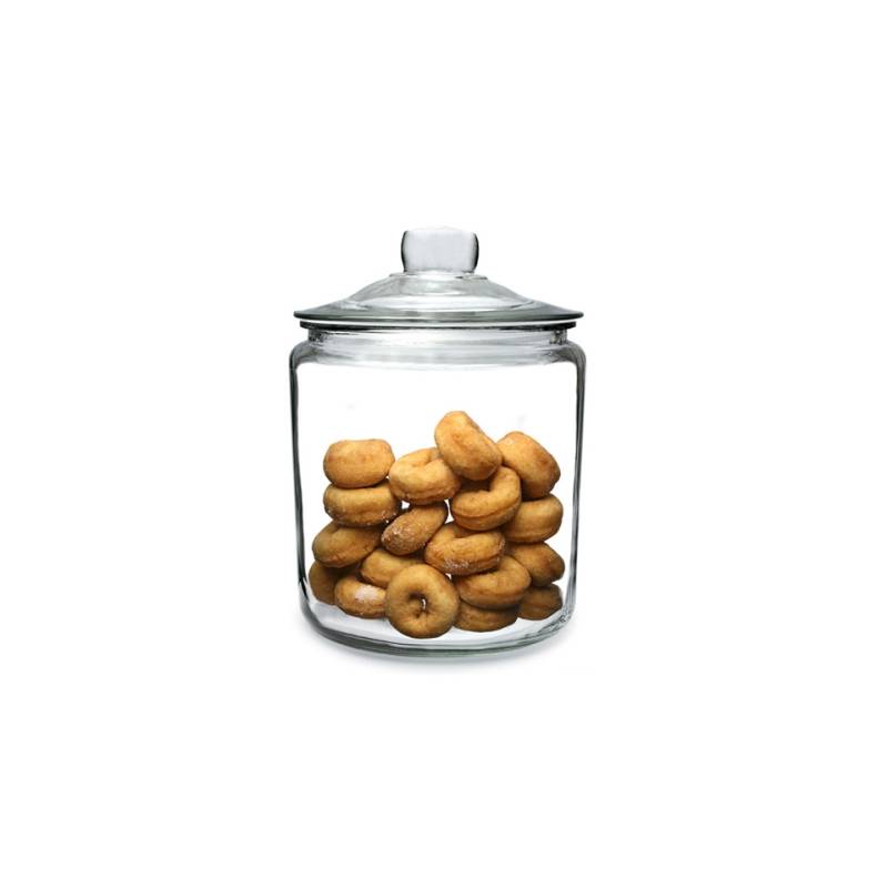 Barattolo Jar con coperchio in vetro lt 3,8