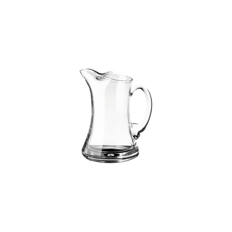 Caraffa waisted in vetro trasparente lt 1,10