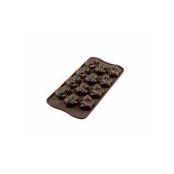 Stampo cioccolatini Angeli Silikomart in silicone 12 impronte