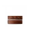 Vassoio rettangolare Wood Deli Churchill in legno di acacia marrone 4 impronte cm 35,2x9