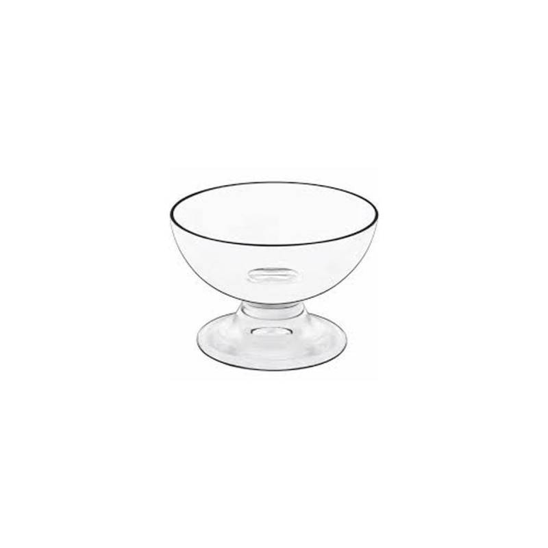 Luigi Bormioli Buffet glass cup with foot 3.66 inch