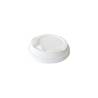 Duni disposable lid with hole for plastic take-out cups cm 8.3