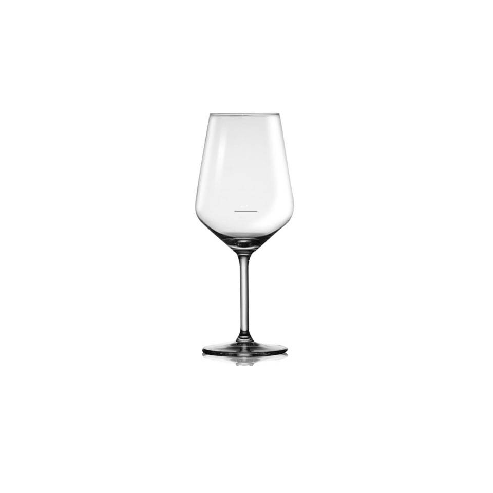 Paris wine goblet in glass with notch cl 53