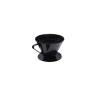 Filter 2 black plastic cups cm 11x8.5