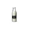 Botella de leche con tapón y vaso pizarra cl 50