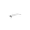 Plateau rectangulaire en porcelaine blanche 25x10 cm