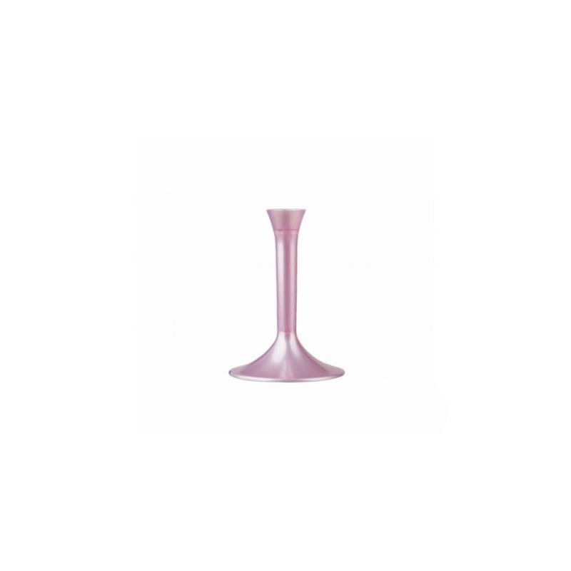 Base bicchieri Gold Plast colore rosa perlé cm 9,3