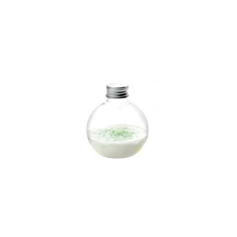 Transparent plastic capless sphere bottles cl 25