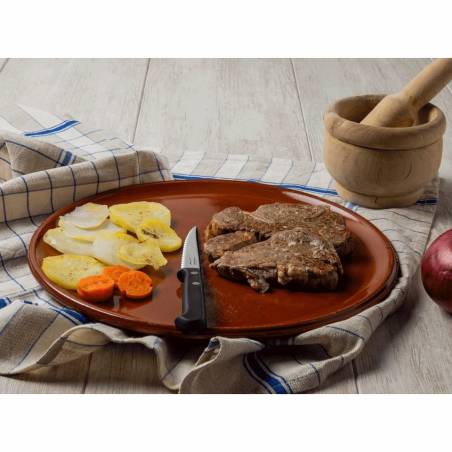 Arcos Steakmesser Edelstahl Klinge mit Wellenschliff 11 cm