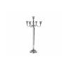 Candelabro Elegance Paderno in acciaio inox nichelato cm 56