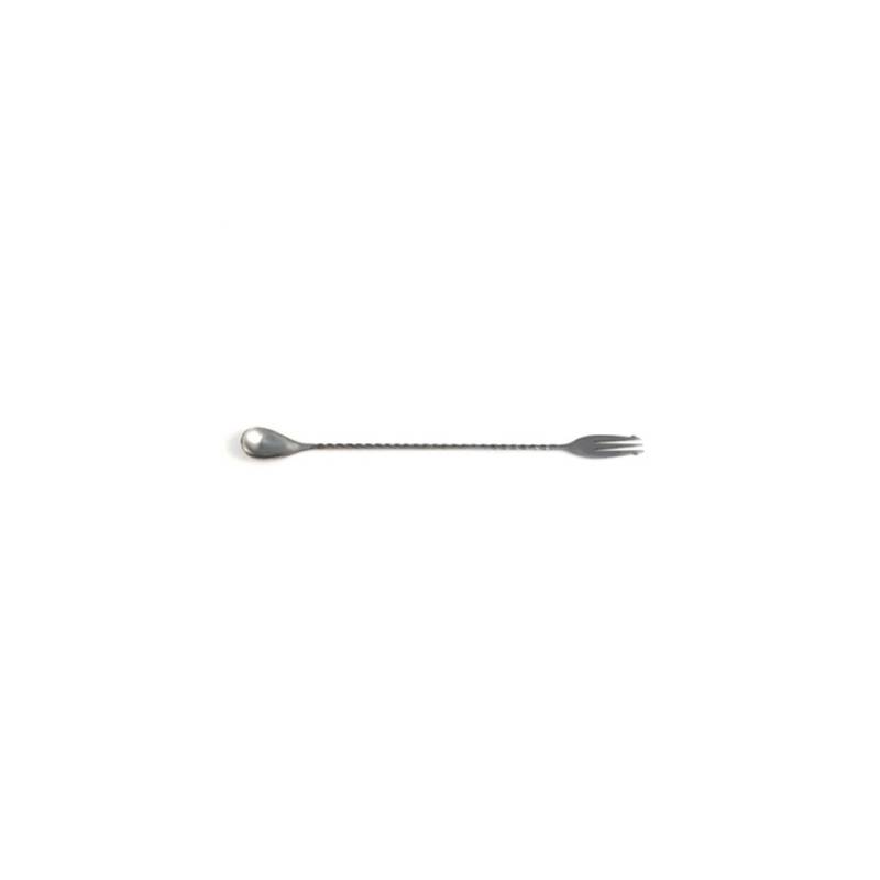 Bar spoon Fork stainless steel cm 31.5