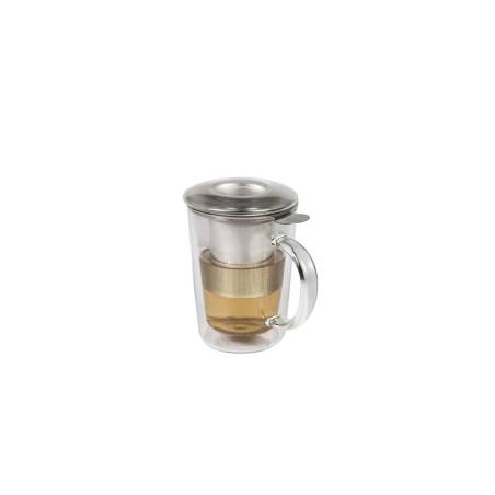 Sanya herbal tea pot with glass filter cl 36