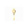 Absinthe leaf spoon stainless steel golden cm 17.5