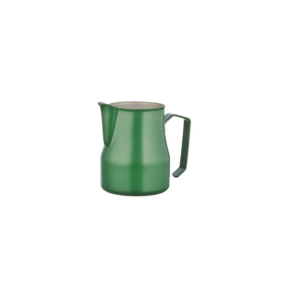 Motta green stainless steel milk jug cl 50