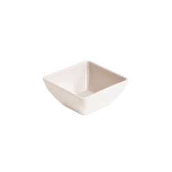 Square white pbt bowl 5.90x5.90x2.67 inch