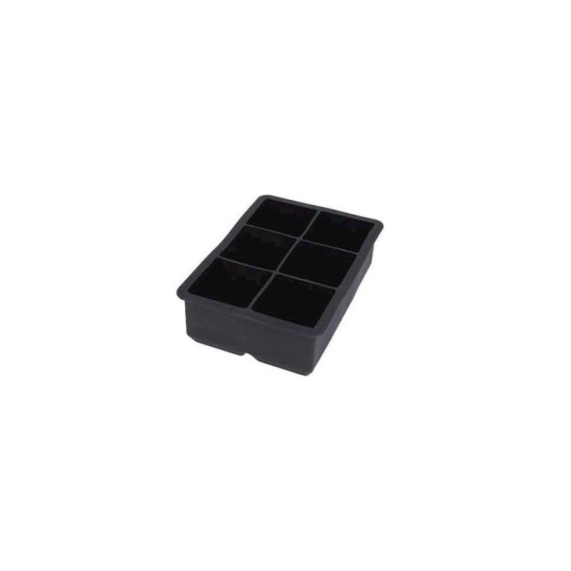 Stampo ghiaccio XL in silicone nero cm 4,9x4,9
