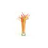 Fluo plastic straws assorted colors cm 44