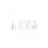 Set of 4 mini graduated glass cruets cl 3