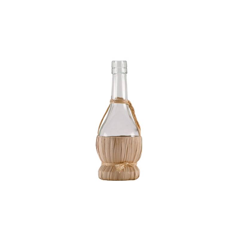 Chianti XL flask in glass and straw cl 50
