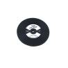 Sous-verres en vinyle blanc cm 10
