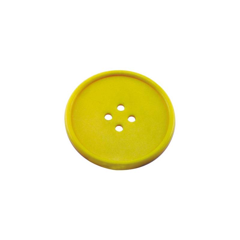 Sous-verres en caoutchouc jaune cm 10