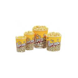 Contenitori Popcorn con decoro in carta cm 19,5x13