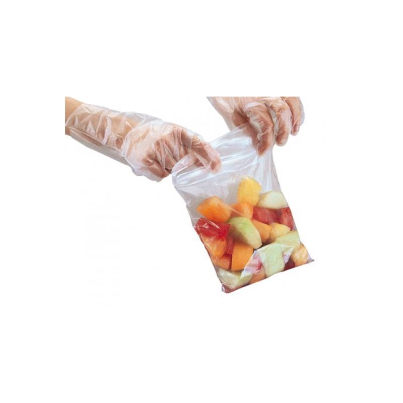 Polythene zipper bags cm 27x27