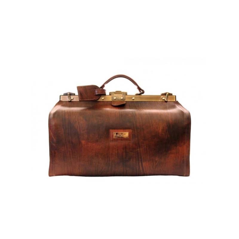 Pura Classe leather barman bag 45x22x26 cm