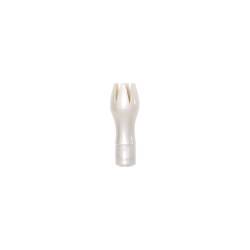 iSi tulip decorator spout for Cream Profi siphon in steel and mother-of-pearl plastic
