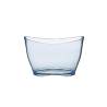 Light blue acrylic oval iceberg sparkling wine bowl cm 40x29.5