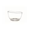 Transparent acrylic oval eclipse sparkling wine bowl 39.6x29.2 cm