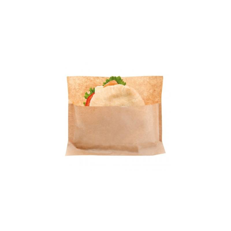 Sacchetti porta panini Kangoo in carta marrone cm 21x17