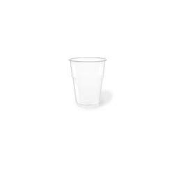 Bicchieri in pet trasparente cl 35