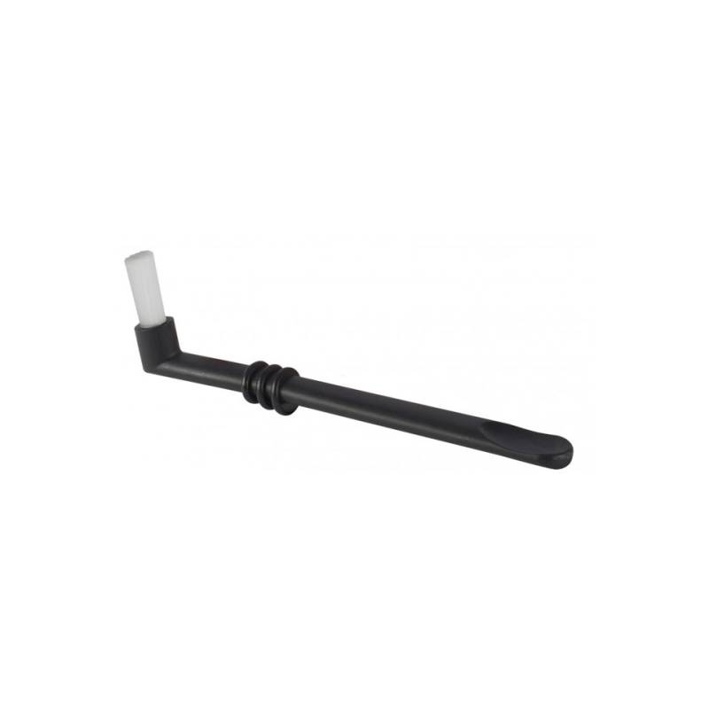 Brosse de nettoyage pour machine à café en plastique noir cm 17
