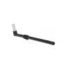 Brosse de nettoyage pour machine à café en plastique noir cm 17