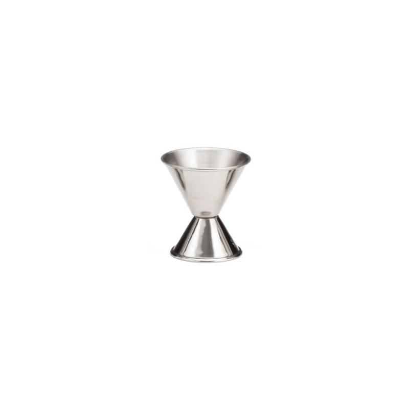 Stainless steel jigger oz 1 - 1 1/2