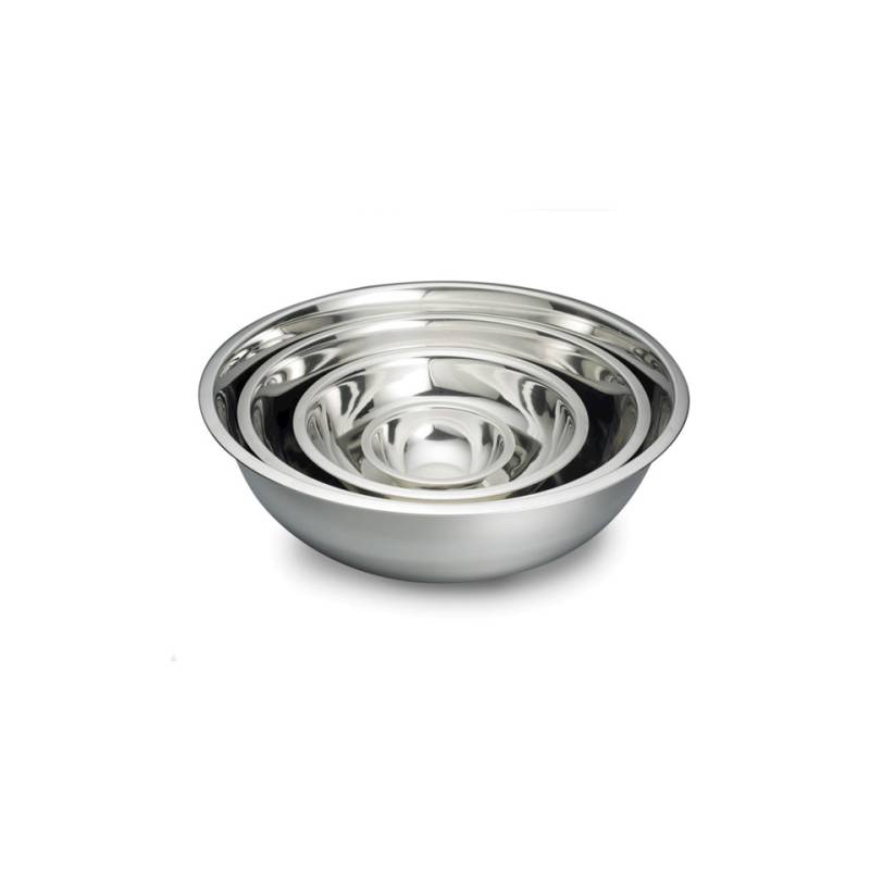 Bowl semisferica in acciaio inox cm 20x6