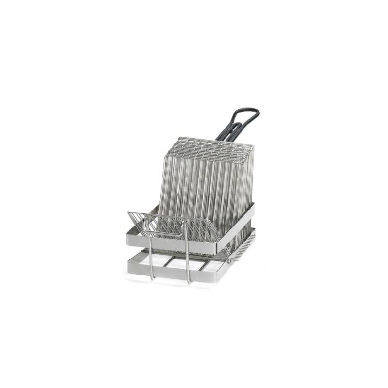 Cestello per friggere tacos in acciaio inox