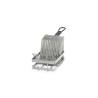 Stainless steel taco frying basket