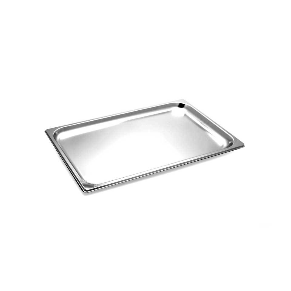 Vasca gastronorm 1/1 in acciaio inox cm 2