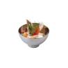 Coppette snack bowl in plastica argento cl 7,2