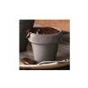 Vasetto Plant Pot Churchill in ceramica vetrificata grigia cl 5,7