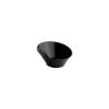 Black polystyrene bow cup cl 8