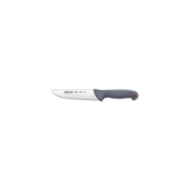 Arcos stainless steel butcher knife with gray handle cm 15